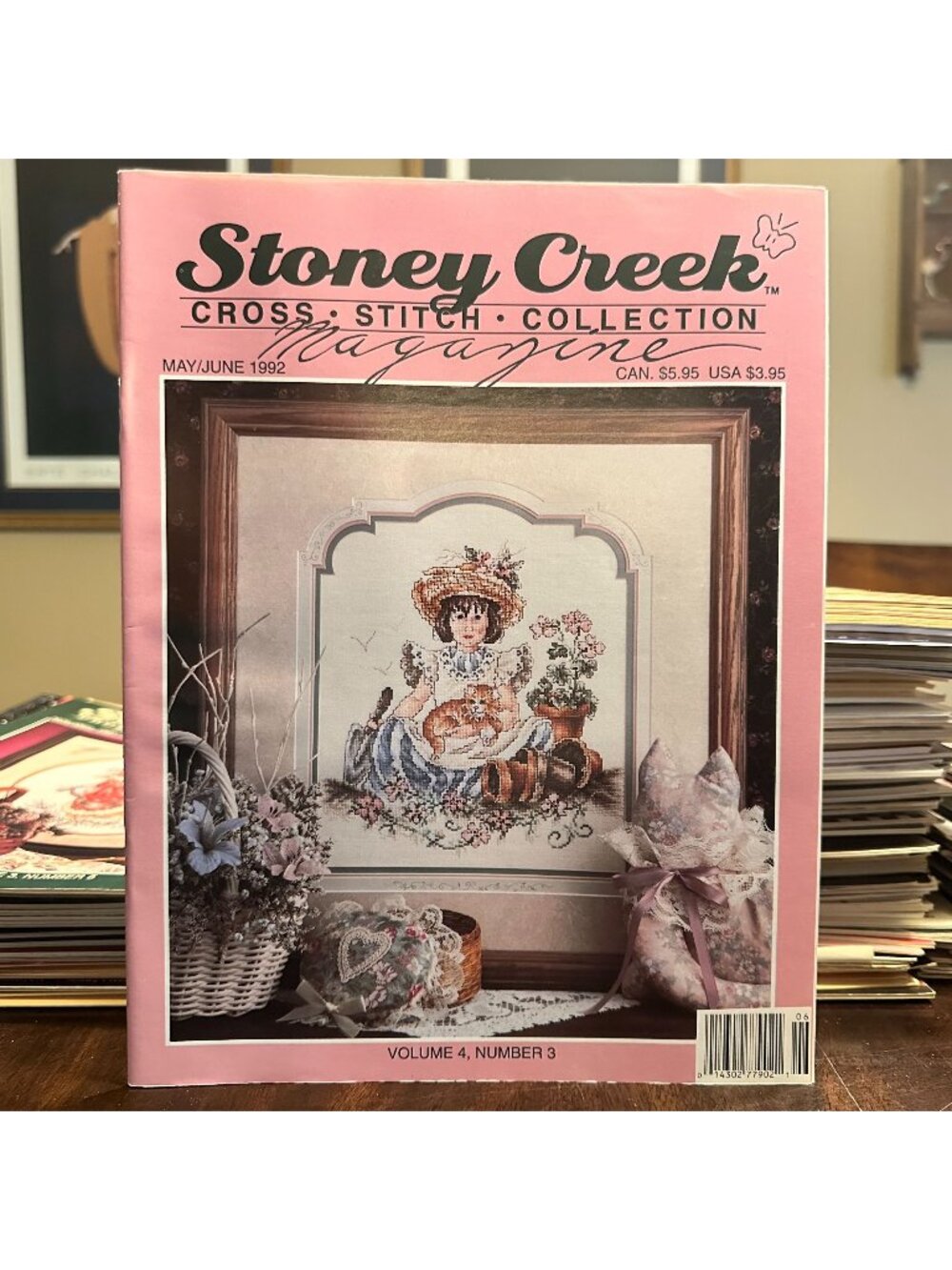 Stoney Creek Cross-Stitch Collection Magazine May/June 1992 Vol 4 No 3